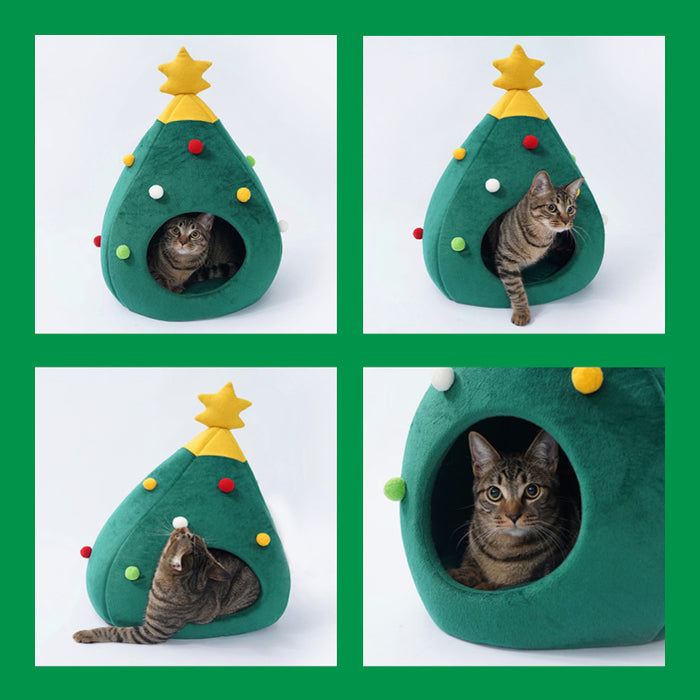 SantaPaws Plush Pet Nest