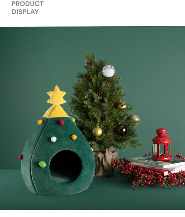 SantaPaws Plush Pet Nest