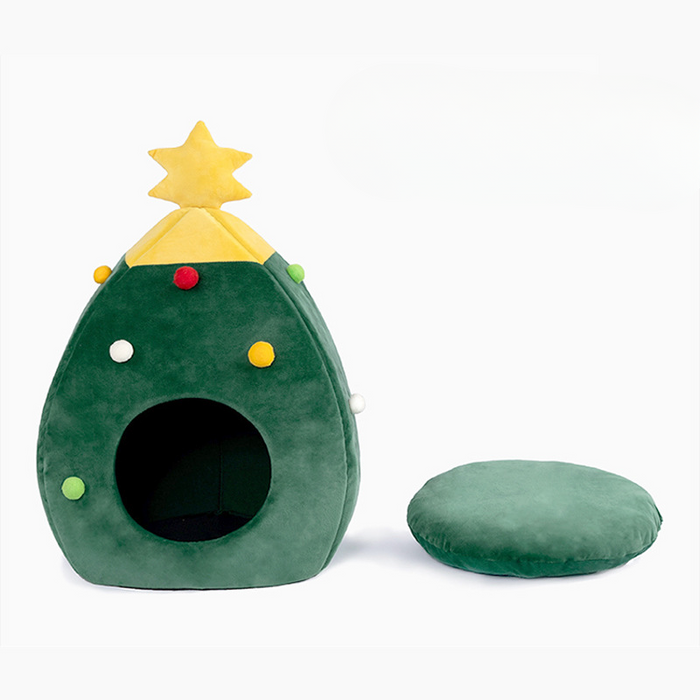 SantaPaws Plush Pet Nest