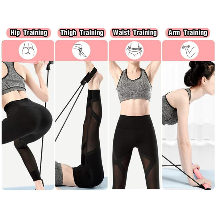 Pilates Bar Kit with Resistance Bands