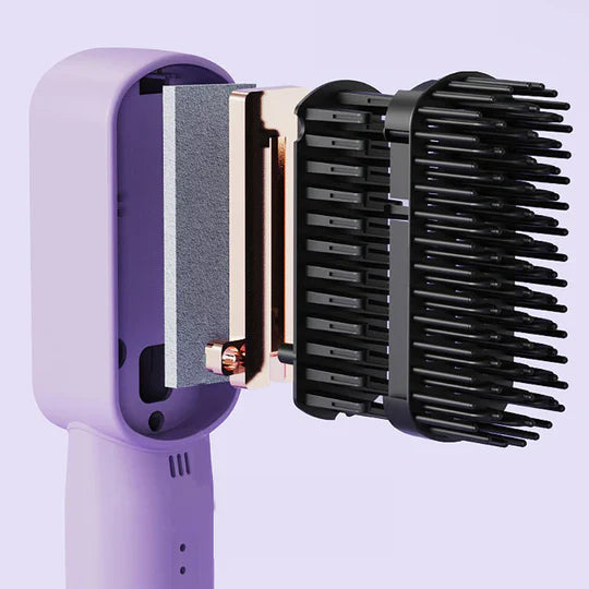 FlexiStraight - Portable Cordless mini hair straightening comb