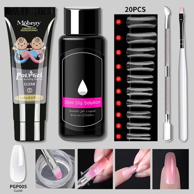 🌲 Early Christmas Sale 🎁Polygel Nail Kit