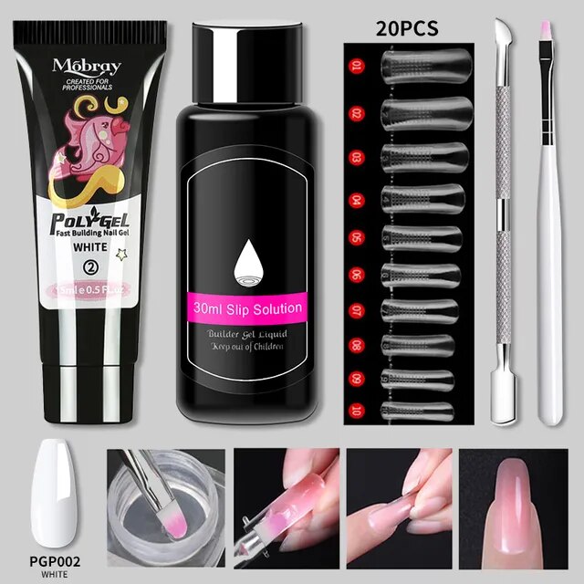 🌲 Early Christmas Sale 🎁Polygel Nail Kit