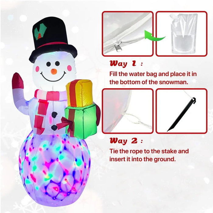 🌲 Early Christmas Sale - SAVE OFF 65% 🎁 Foot Inflatable Snowman