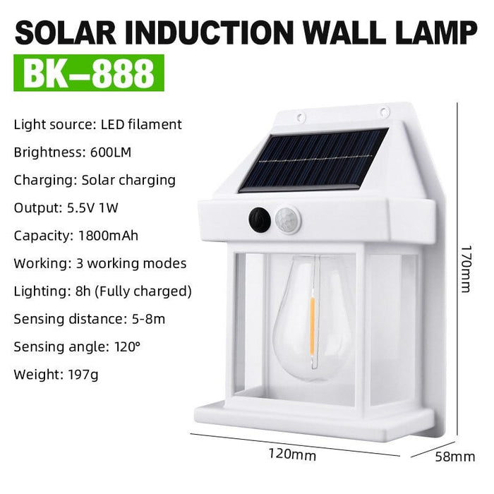 2024 New Outdoor Solar Wall Lamp