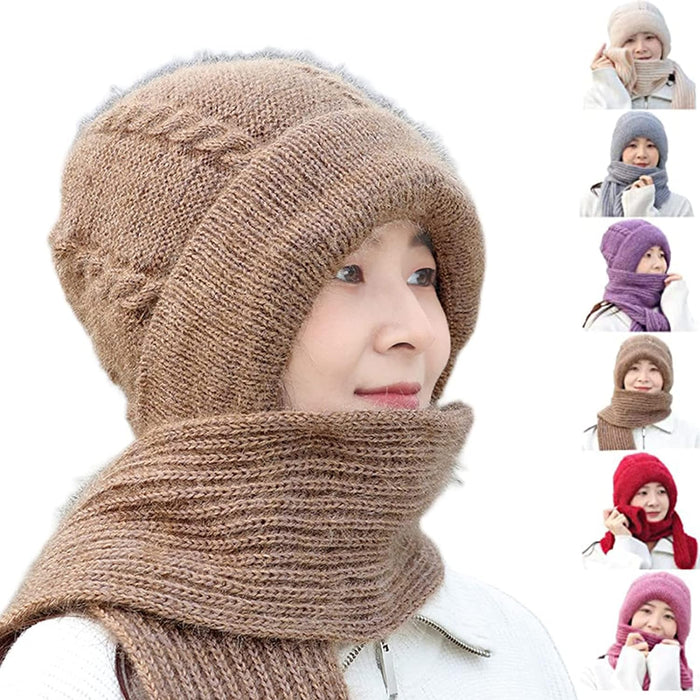 🌲 Early Christmas Sale - SAVE OFF 60% 🎁 2 in 1 Scarf Hat