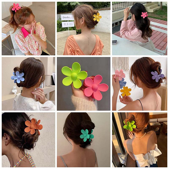 🔥LAST DAY SPECIAL SALE 63% OFF 🔥Korea Flower Shape Hair Claw Clips