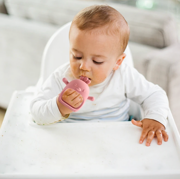 Baby Teether Chick Gloves