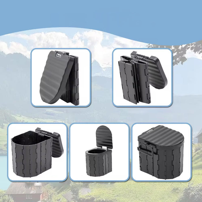 EcoCamp Portable Folding Toilet