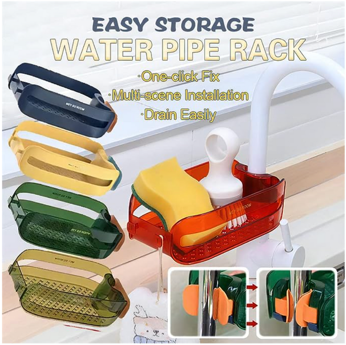 🔥LAST DAY SPECIAL SALE 30% OFF 🔥2 in 1 Home Sink Organizer