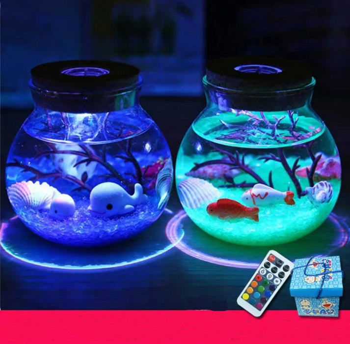Aquarium RGB LED Night Light