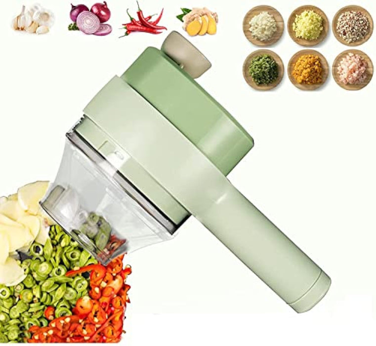 4 in 1 Electric Veg Cutter Set