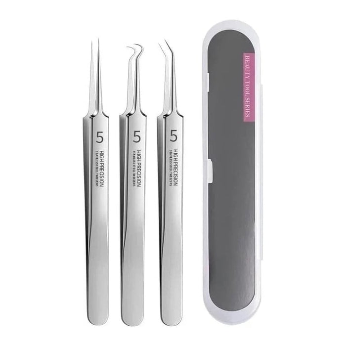 Precision Blackhead Tweezers Set