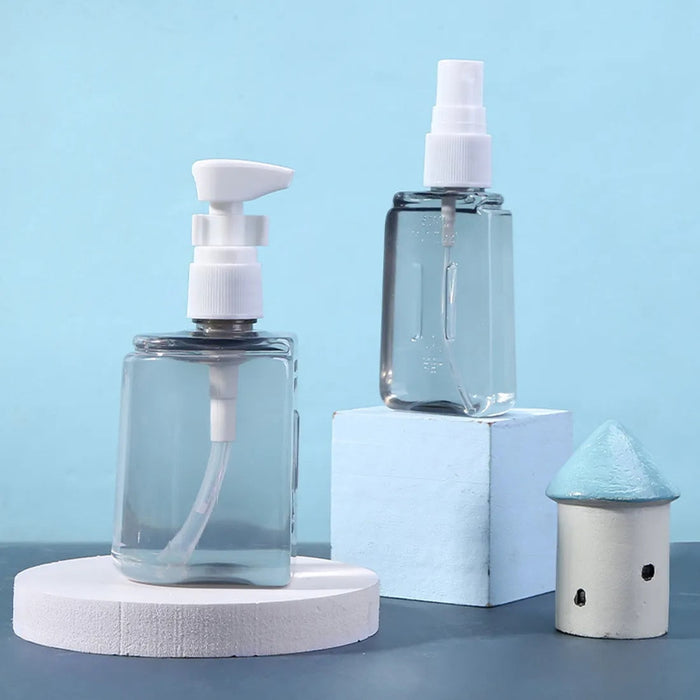 Mini Shampoo Dispenser Portable Travel Bottle Set