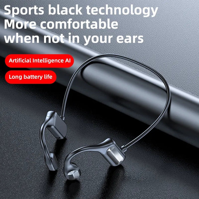 Bone Conduction Headphones – Waterproof Bluetooth Wireless Headset🎧