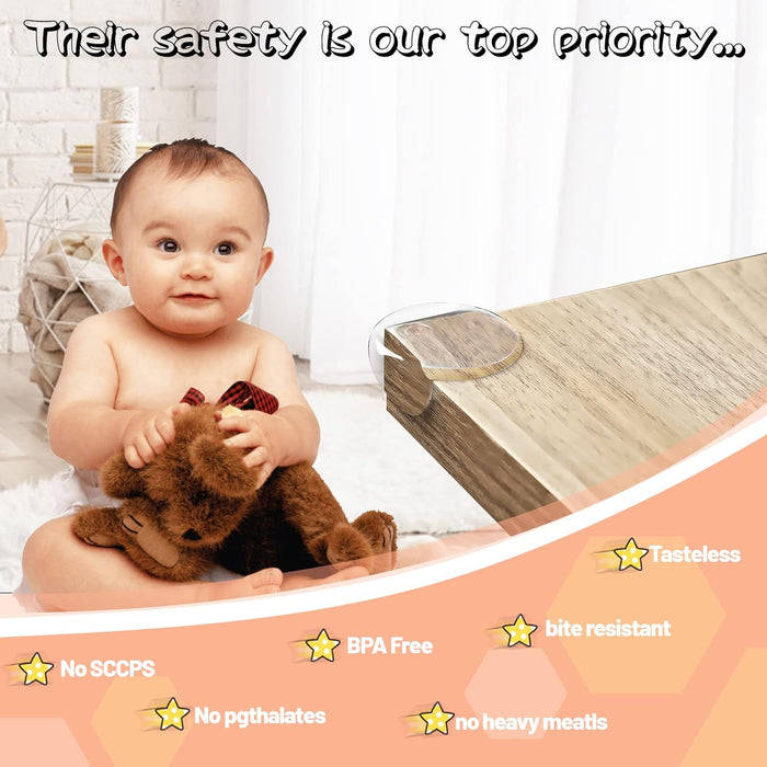 Silicone Corner Protectors for Baby (10pcs)