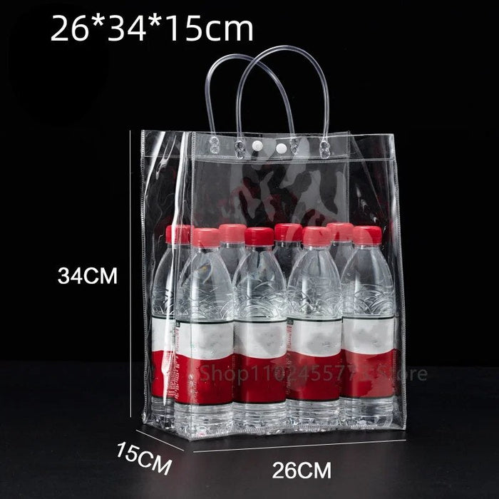 🌲 Early Christmas Sale - SAVE OFF 50% 🎁 Clear Gift Bag with Handles