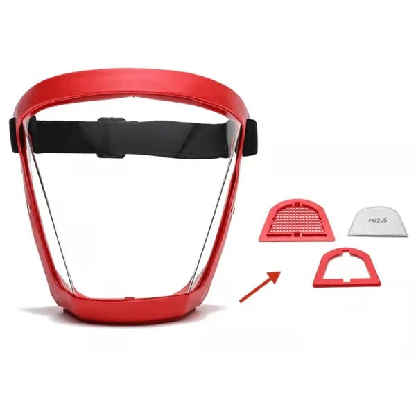 Anti-Dust & Fog-Resistant Face Shield