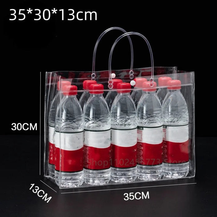 🌲 Early Christmas Sale - SAVE OFF 50% 🎁 Clear Gift Bag with Handles