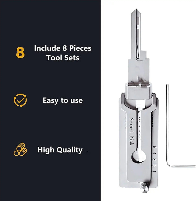 Stainless Steel Master Key Decoder