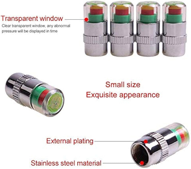 Tyre Pressure Monitor Valve Caps