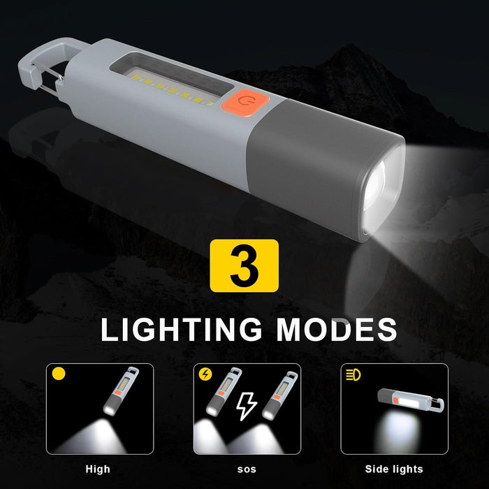 LED Rechargeable Flashlight