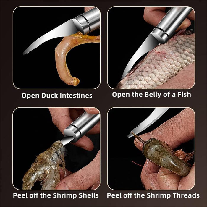 5 in 1 Shrimp & Fish Knife