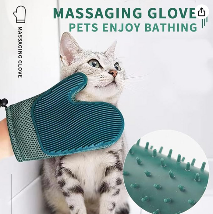 2 in 1 Pet Hair Glove & Pet Fur Remover Glove