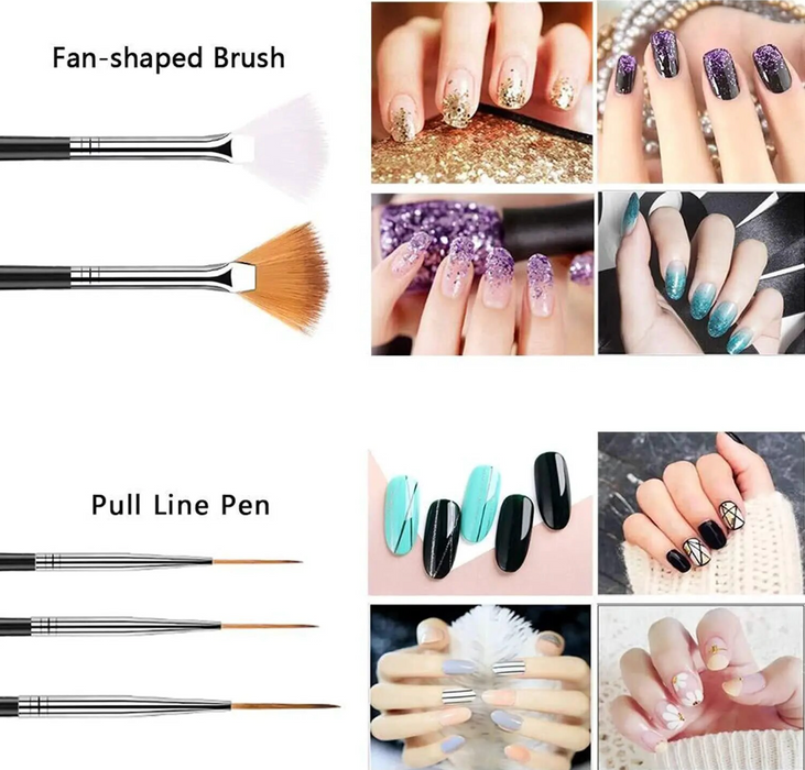 20pcs Nail Art Design Tools