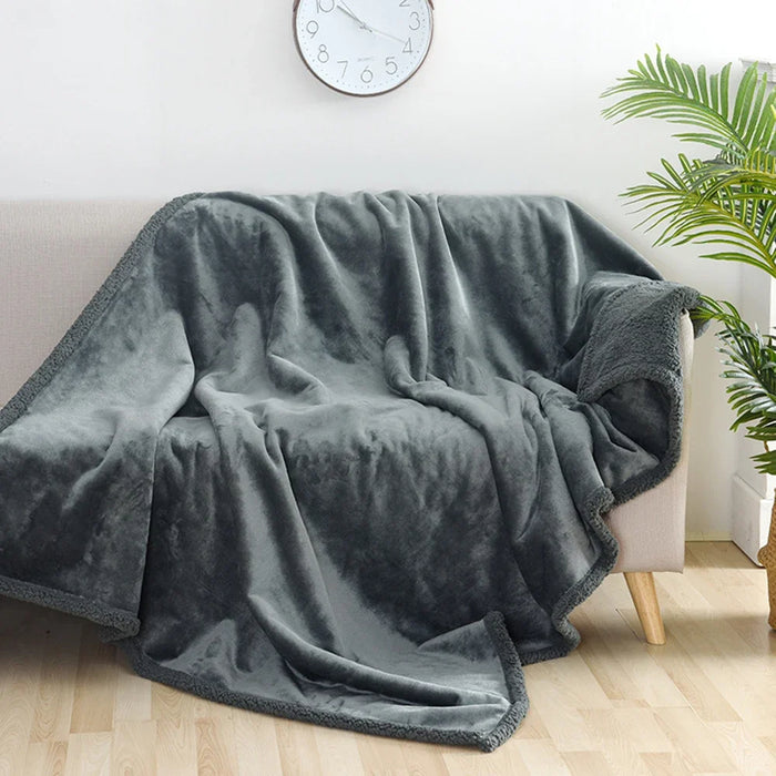 Luxury Shaggy Blanket Couple