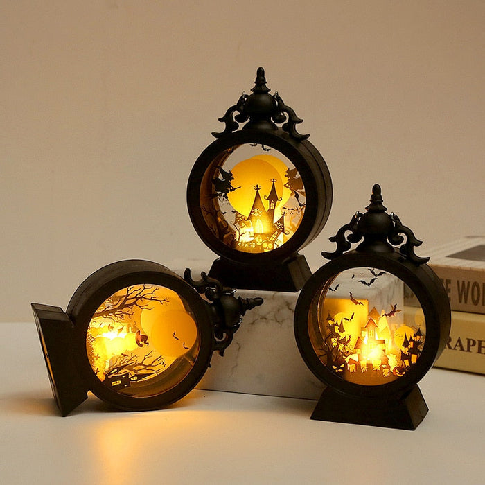 🔥Celebrate Halloween with special a 60% discount🔥Vintage Halloween LED Candle Lanterns