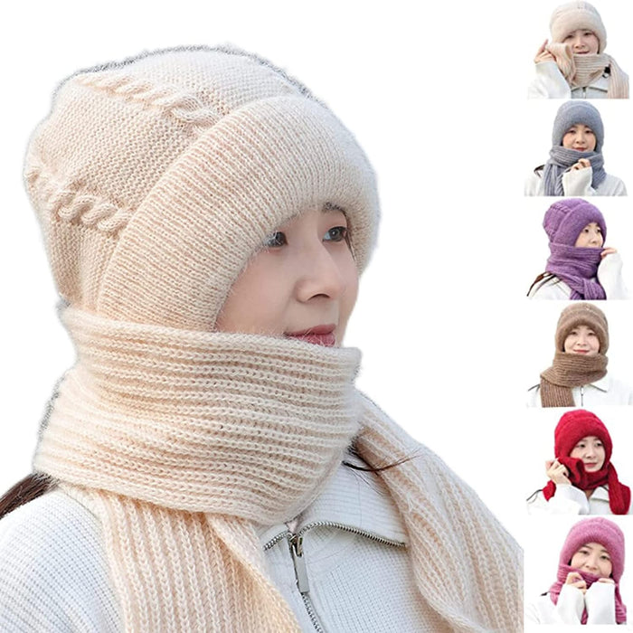 🌲 Early Christmas Sale - SAVE OFF 60% 🎁 2 in 1 Scarf Hat