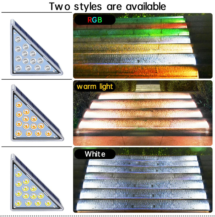 Solar Step Lights – Outdoor LED Stair & Deck Lights