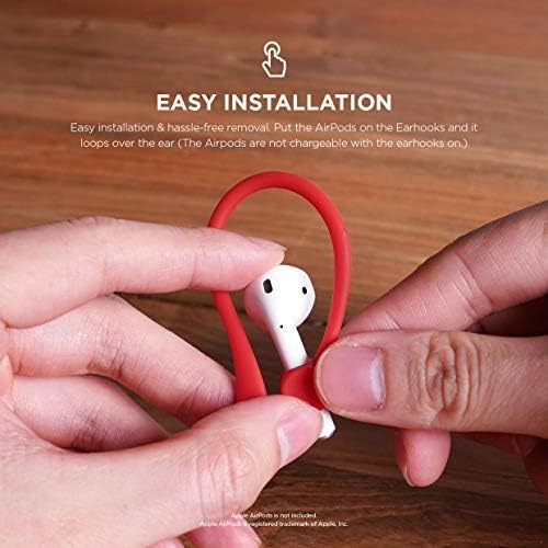 Pairs Silicone Ear Hooks for Apple AirPods 123