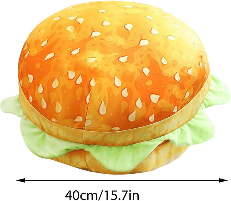 🔥LAST DAY SPECIAL SALE 66% OFF 🔥3D Simulation Plush Burger Pillow