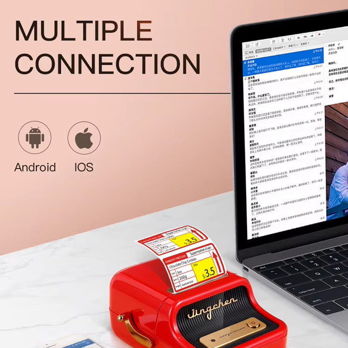 B21 Bluetooth Label Printer