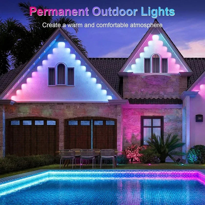 AuraBright  - 2024 Outdoor RGB String Lights