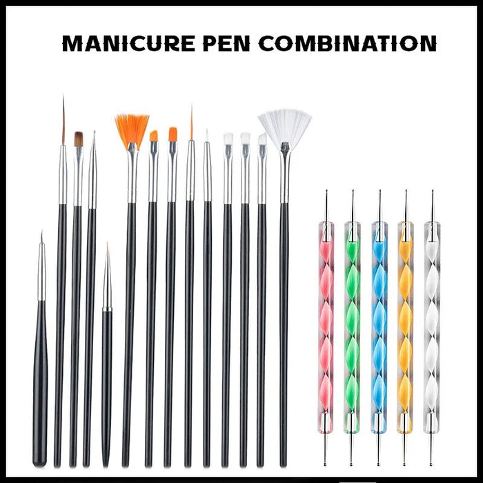 20pcs Nail Art Design Tools