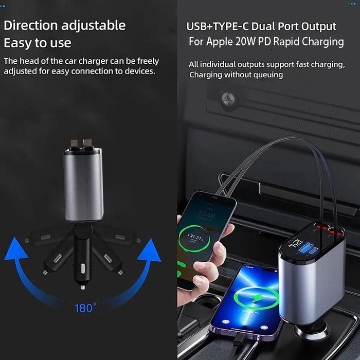 Super Fast USB Car Phone Charger