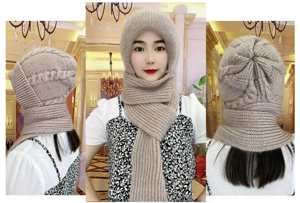 🌲 Early Christmas Sale - SAVE OFF 60% 🎁 2 in 1 Scarf Hat