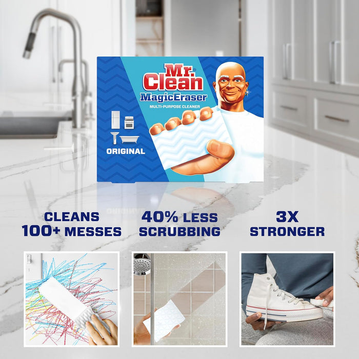 Mr. Clean Magic Eraser Original Cleaning Pads with Durafoam (5pcs)