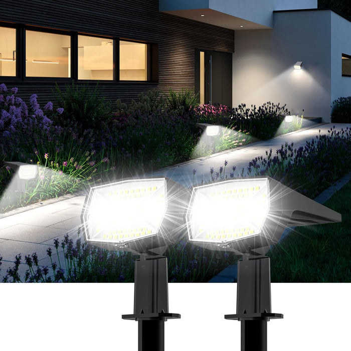 72 LEDs Solar Spot Lights Outdoor Waterproof