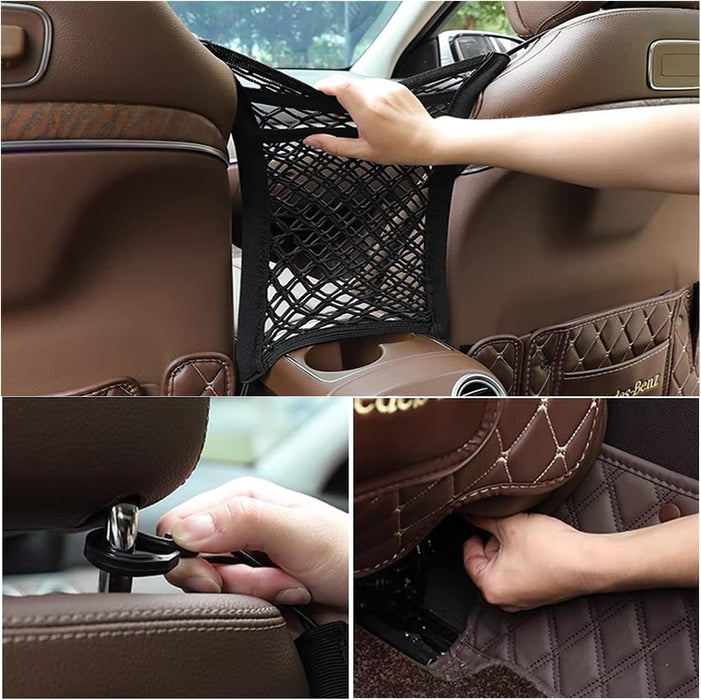 StretchGuard 3-Layer Car Mesh Organizer