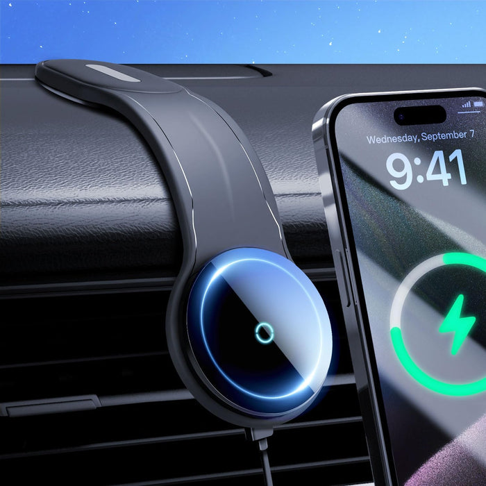 MagCharge 2025 Magnetic Wireless Charging Phone Mount