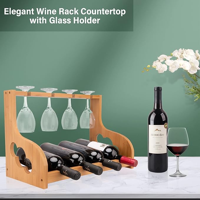 🌲Early Christmas Sale - SAVE OFF 63%🎁 Countertop Wine Rack