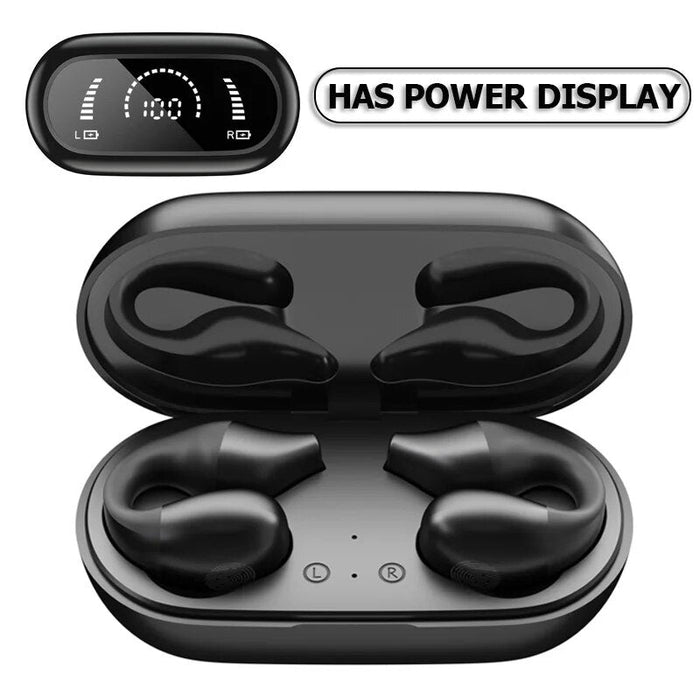 Wireless Ear Clip Bone Conduction Headphones