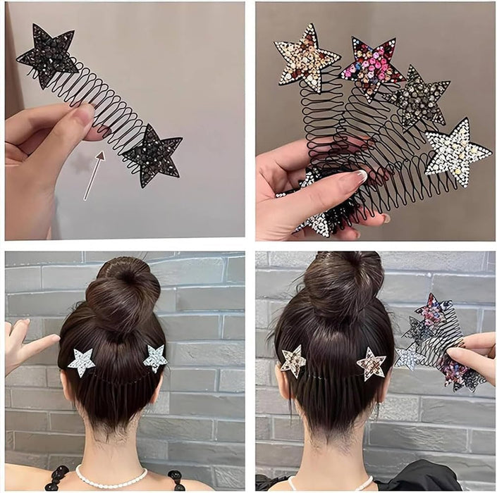 Invisible Star Hair Clip