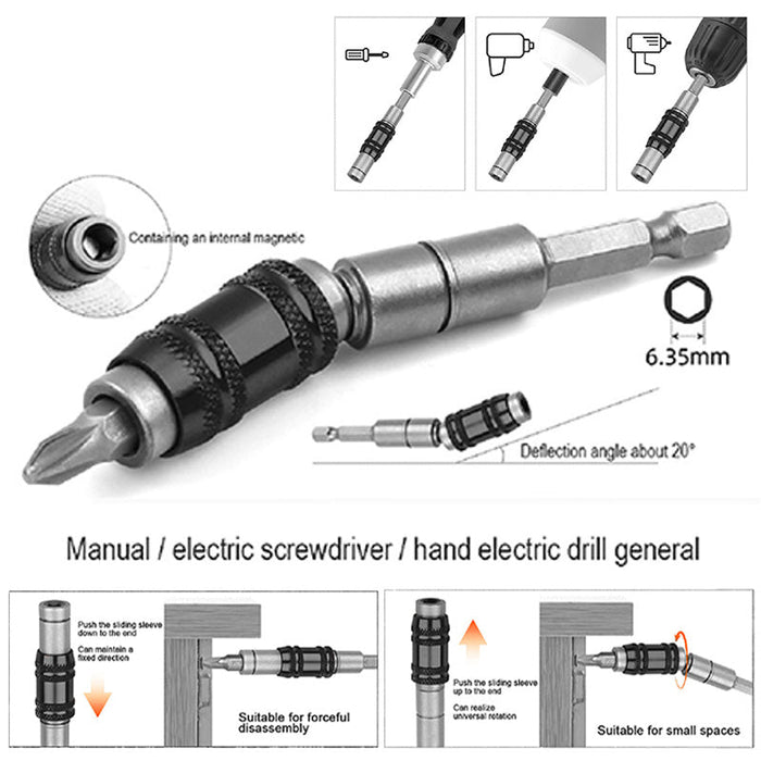 Magnetic Swiveling Bit Tip Holder