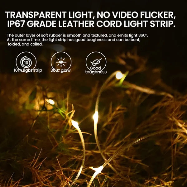 LumiCamp - Outdoor Waterproof Portable Stowable String Light