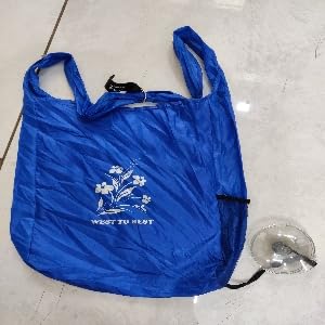 Reusable foldable shopping bags